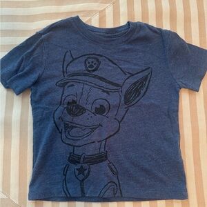 GAP Blue Short Sleeve Paw Patrol Tee featuring Chase